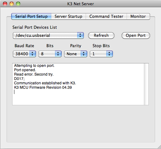 Mac Os X List Serial Ports